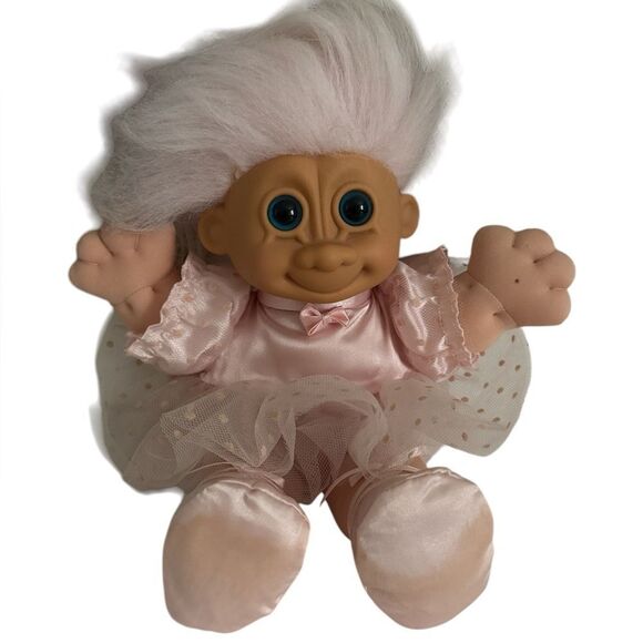 Vintage Russ large plush body ballerina troll EUC - Picture 5 of 5